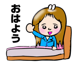 SURFER GIRL MARIN sticker #5874092