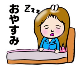 SURFER GIRL MARIN sticker #5874093