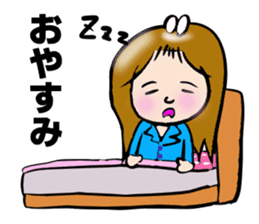 SURFER GIRL MARIN sticker #5874093