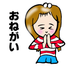 SURFER GIRL MARIN sticker #5874101