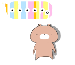 Rainbow Bear "KUMAsan" sticker #5874316