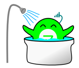 "Bush warbler beans"kun sticker #5874513