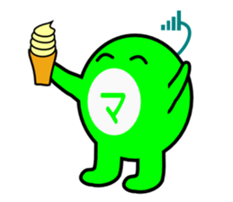 "Bush warbler beans"kun sticker #5874514