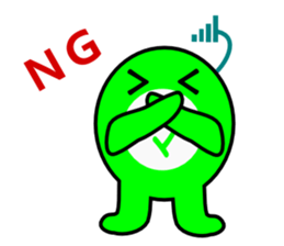 "Bush warbler beans"kun sticker #5874517