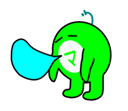 "Bush warbler beans"kun sticker #5874520