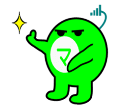 "Bush warbler beans"kun sticker #5874525