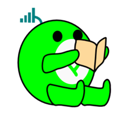 "Bush warbler beans"kun sticker #5874535