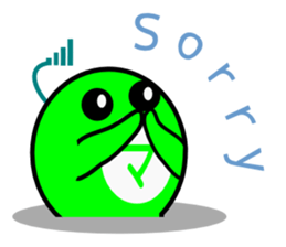 "Bush warbler beans"kun sticker #5874540