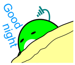 "Bush warbler beans"kun sticker #5874549