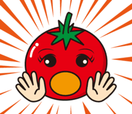 Tomato-chan of vegetables sticker #5874642