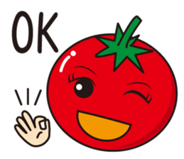 Tomato-chan of vegetables sticker #5874644