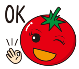 Tomato-chan of vegetables sticker #5874644