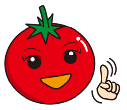 Tomato-chan of vegetables sticker #5874646