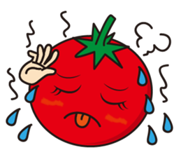 Tomato-chan of vegetables sticker #5874656