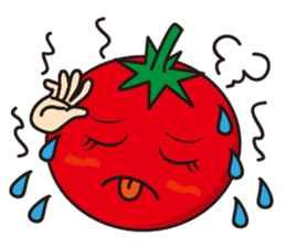 Tomato-chan of vegetables sticker #5874656