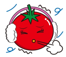 Tomato-chan of vegetables sticker #5874657