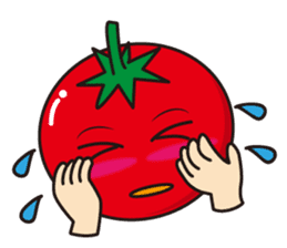 Tomato-chan of vegetables sticker #5874659