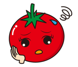 Tomato-chan of vegetables sticker #5874660