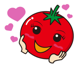 Tomato-chan of vegetables sticker #5874664