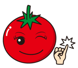 Tomato-chan of vegetables sticker #5874666