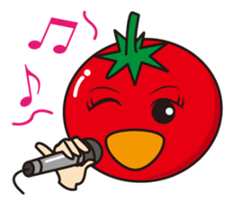 Tomato-chan of vegetables sticker #5874667