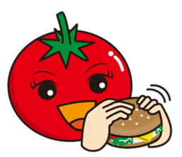 Tomato-chan of vegetables sticker #5874670
