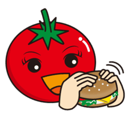 Tomato-chan of vegetables sticker #5874670