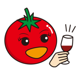 Tomato-chan of vegetables sticker #5874671