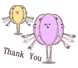 Bear pinky and Cat yellow sticker #5875084