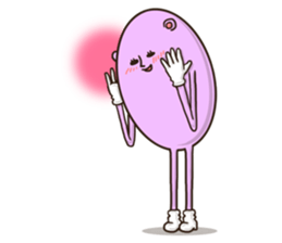 Bear pinky and Cat yellow sticker #5875091