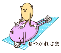 Bear pinky and Cat yellow sticker #5875096