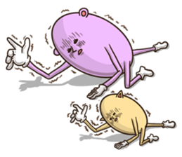 Bear pinky and Cat yellow sticker #5875100