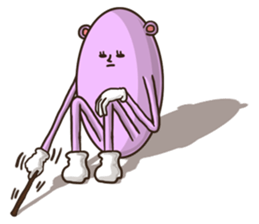 Bear pinky and Cat yellow sticker #5875103