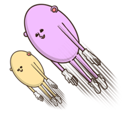 Bear pinky and Cat yellow sticker #5875108