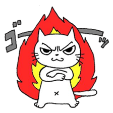 A White Cat HAKAMADA sticker #5875182