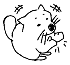 Overfamiliar animals sticker #5875518