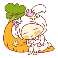 potechibi chan / Rabbit sticker #5875716