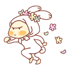 potechibi chan / Rabbit sticker #5875726