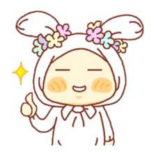 potechibi chan / Rabbit sticker #5875730