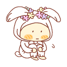 potechibi chan / Rabbit sticker #5875733