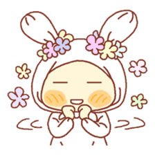 potechibi chan / Rabbit sticker #5875735