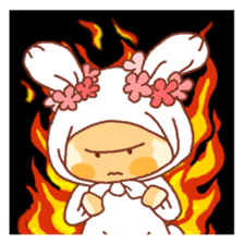 potechibi chan / Rabbit sticker #5875738