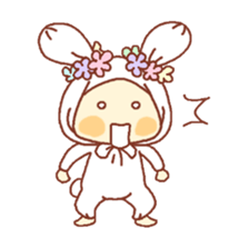 potechibi chan / Rabbit sticker #5875739