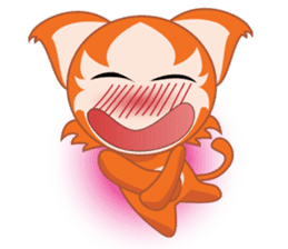 Cats monster fun sticker #5876034