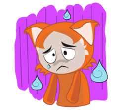 Cats monster fun sticker #5876040