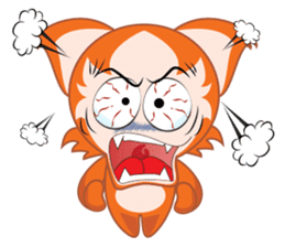 Cats monster fun sticker #5876048