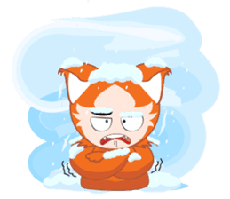 Cats monster fun sticker #5876059