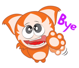 Cats monster fun sticker #5876061