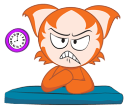 Cats monster fun sticker #5876066