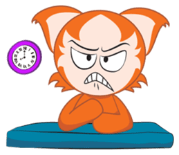 Cats monster fun sticker #5876066